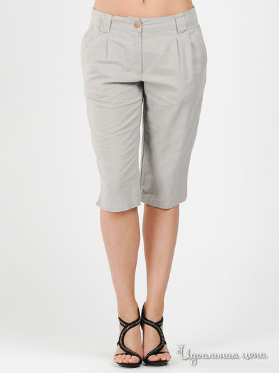 Бриджи Finn-Flare, цвет цвет дымчатый