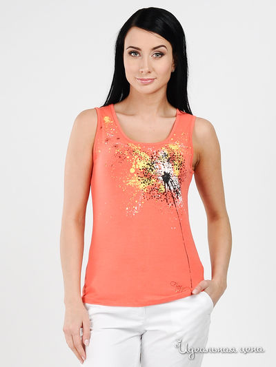 Майка Finn-Flare, цвет цвет коралловый
