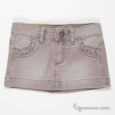 Юбка Benetton Bambini, цвет цвет сиреневый