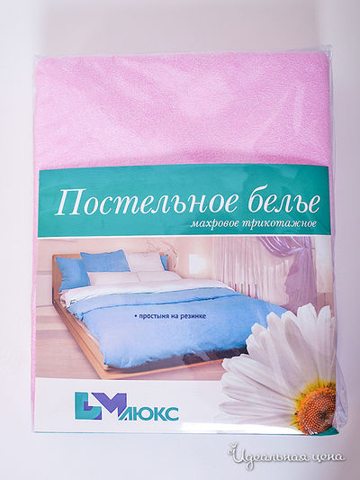 Простынь ДМ текстиль, цвет цвет розовый