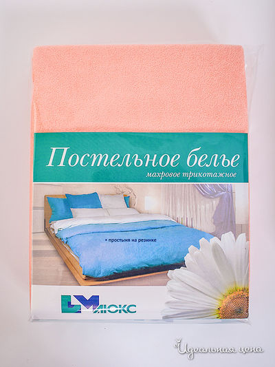 Простынь ДМ текстиль, цвет цвет коралловый