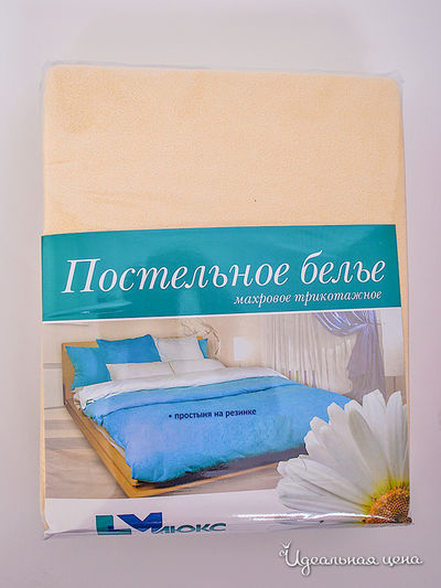 Простынь ДМ текстиль, цвет цвет лимонный