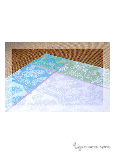 Комплект скатерть и салфетки ДМ текстиль, цвет мультиколор