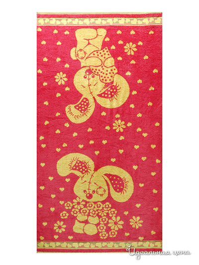 Полотенце ДМ текстиль, цвет цвет мультиколор