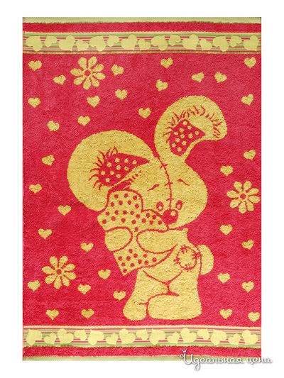 Полотенце ДМ текстиль, цвет цвет мультиколор