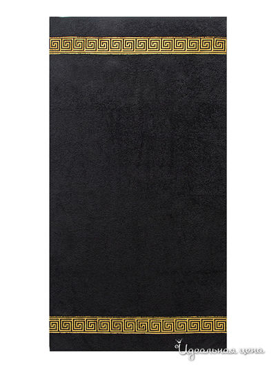 Полотенце ДМ текстиль, цвет цвет черный