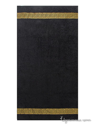 Полотенце ДМ текстиль, цвет цвет черный