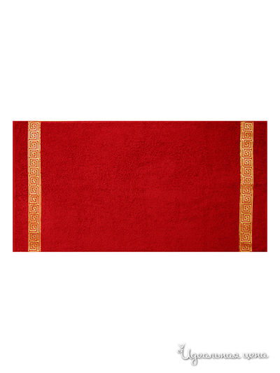Полотенце ДМ текстиль, цвет цвет красный