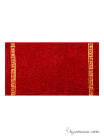 Полотенце ДМ текстиль, цвет цвет красный
