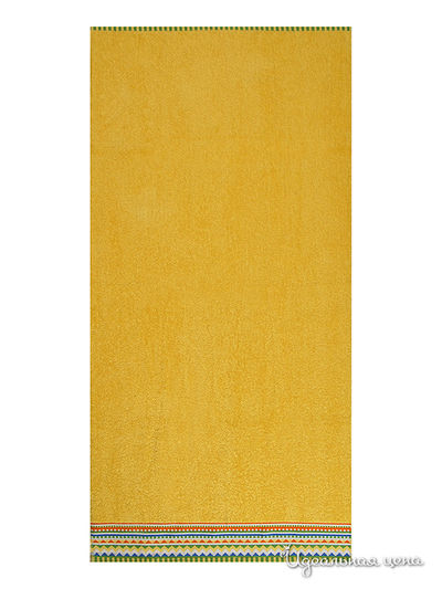 Полотенце ДМ текстиль, цвет цвет ярко-желтый