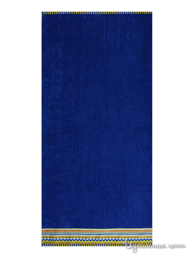 Полотенце ДМ текстиль, цвет цвет темно-синий