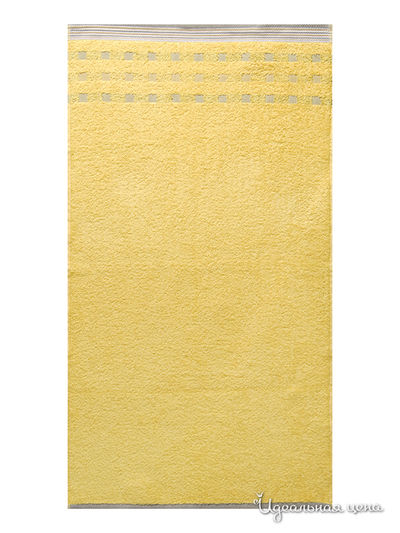 Полотенце ДМ текстиль, цвет цвет ярко-желтый