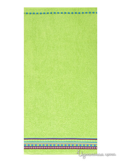Полотенце ДМ текстиль, цвет зеленый, 50х90 см.
