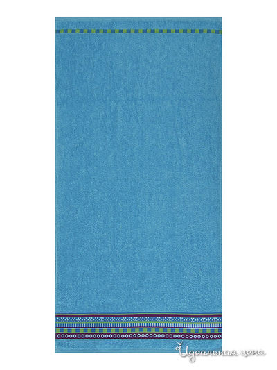 Полотенце ДМ текстиль, цвет цвет лазурный