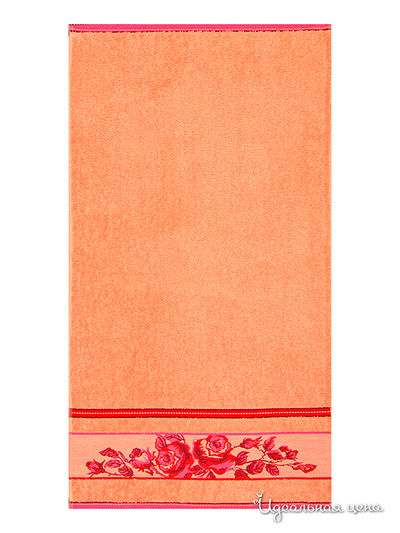Полотенце ДМ текстиль, цвет цвет коралловый