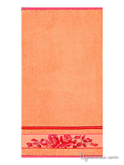 Полотенце ДМ текстиль, цвет цвет коралловый