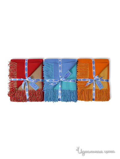 Плед ДМ текстиль, цвет цвет красный