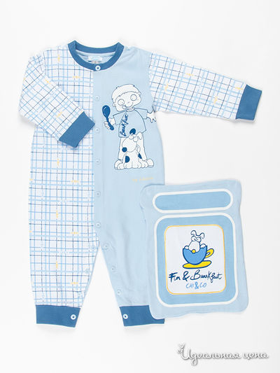 Пижама Chicco, цвет цвет голубой