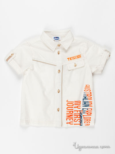 Рубашка Chicco, цвет цвет молочный