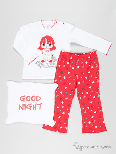 Пижама Chicco, цвет цвет белый / красный