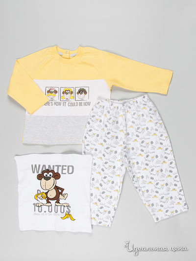 Пижама Chicco, цвет цвет желтый / белый