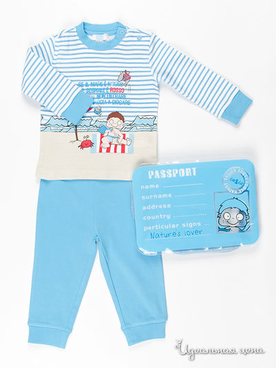 Пижама Chicco, цвет цвет голубой