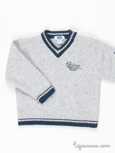 Пуловер Chicco, цвет цвет серый