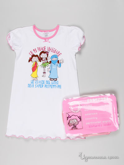 Туника Chicco, цвет цвет белый