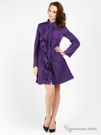 Плащ La Reine Blanche, цвет цвет фиолетовый
