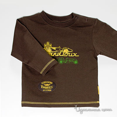 Толстовка Coccodrillo, цвет цвет коричневый