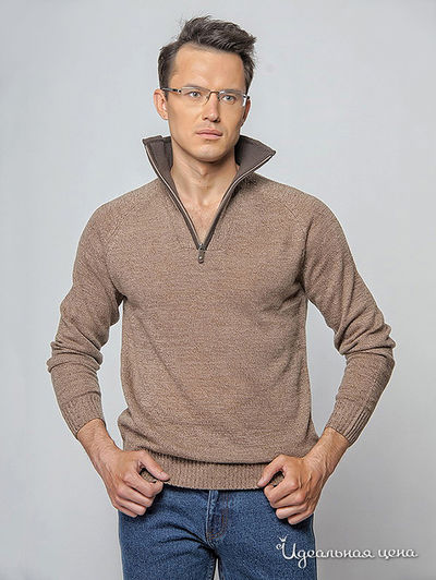 Свитер Liberavita, цвет цвет коричневый меланж