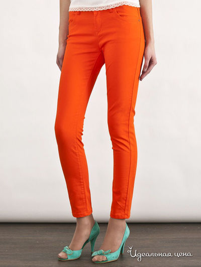 Джинсы Liberavita, цвет цвет оранжевый