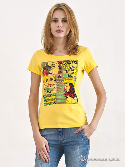 Футболка Liberavita, цвет цвет желтый