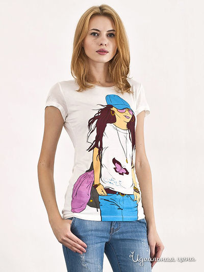 Футболка Liberavita, цвет цвет белый