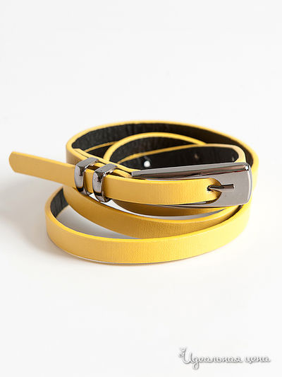 Ремень Liberavita, цвет цвет желтый