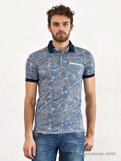 Поло Liberavita, цвет цвет синий