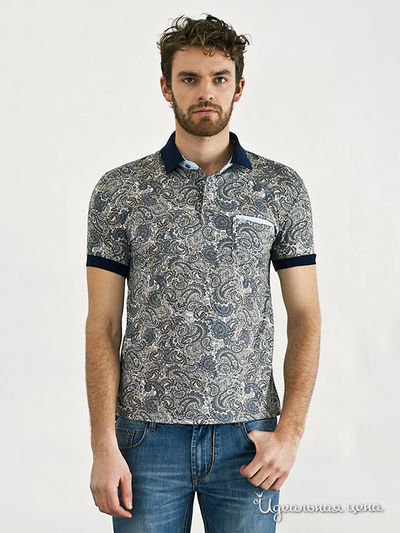 Поло Liberavita, цвет цвет серый