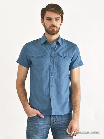 Рубашка Liberavita, цвет цвет синий