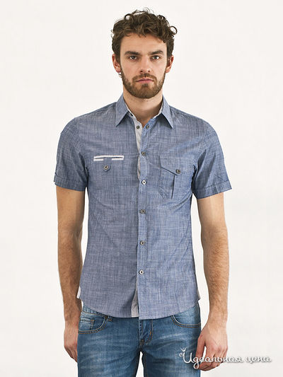 Рубашка Liberavita, цвет цвет синий