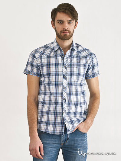 Рубашка Liberavita, цвет цвет синий / белый