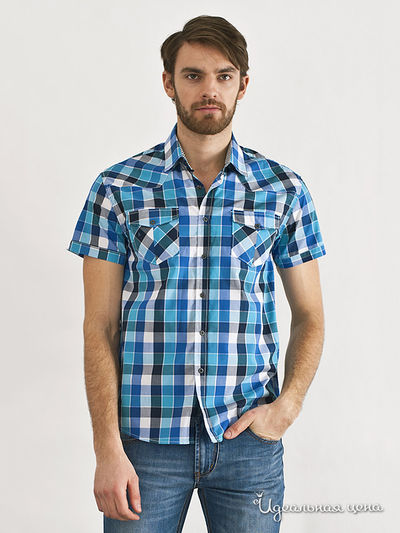 Рубашка Liberavita, цвет цвет синий / белый