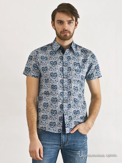 Рубашка Liberavita, цвет цвет синий