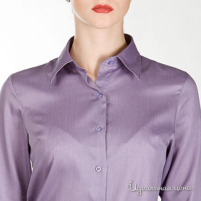 Рубашка Alonzo Corrado женская, цвет сиреневый