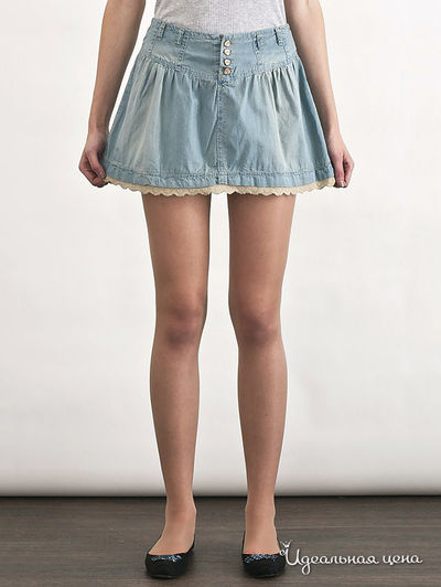 Юбка Liberavita, цвет цвет голубой
