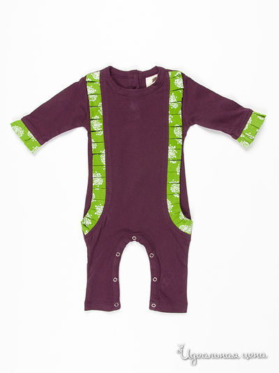 Комбинензон Kate Quinn Organics, цвет цвет фиолетовый