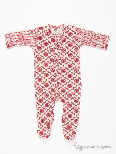 Комбинензон Kate Quinn Organics, цвет цвет красный / розовый