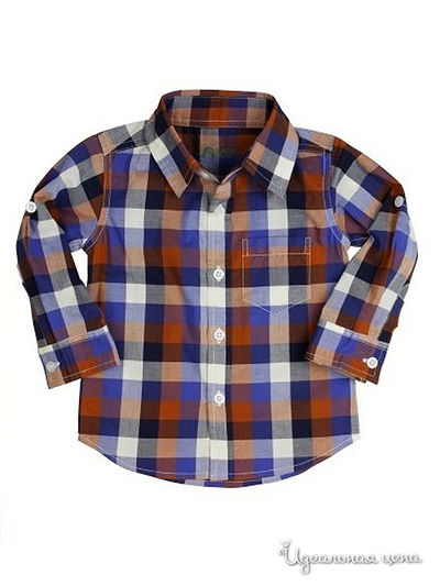 Рубашка RuffleButts&RuggedButts TM, цвет цвет мультиколор