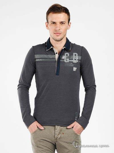 Поло Gaudi, цвет цвет серый