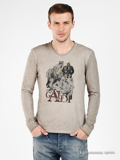 Лонгслив Gaudi, цвет цвет серый