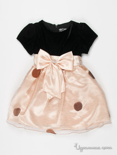 Платье Diamond Lady, цвет цвет черный / бежевый